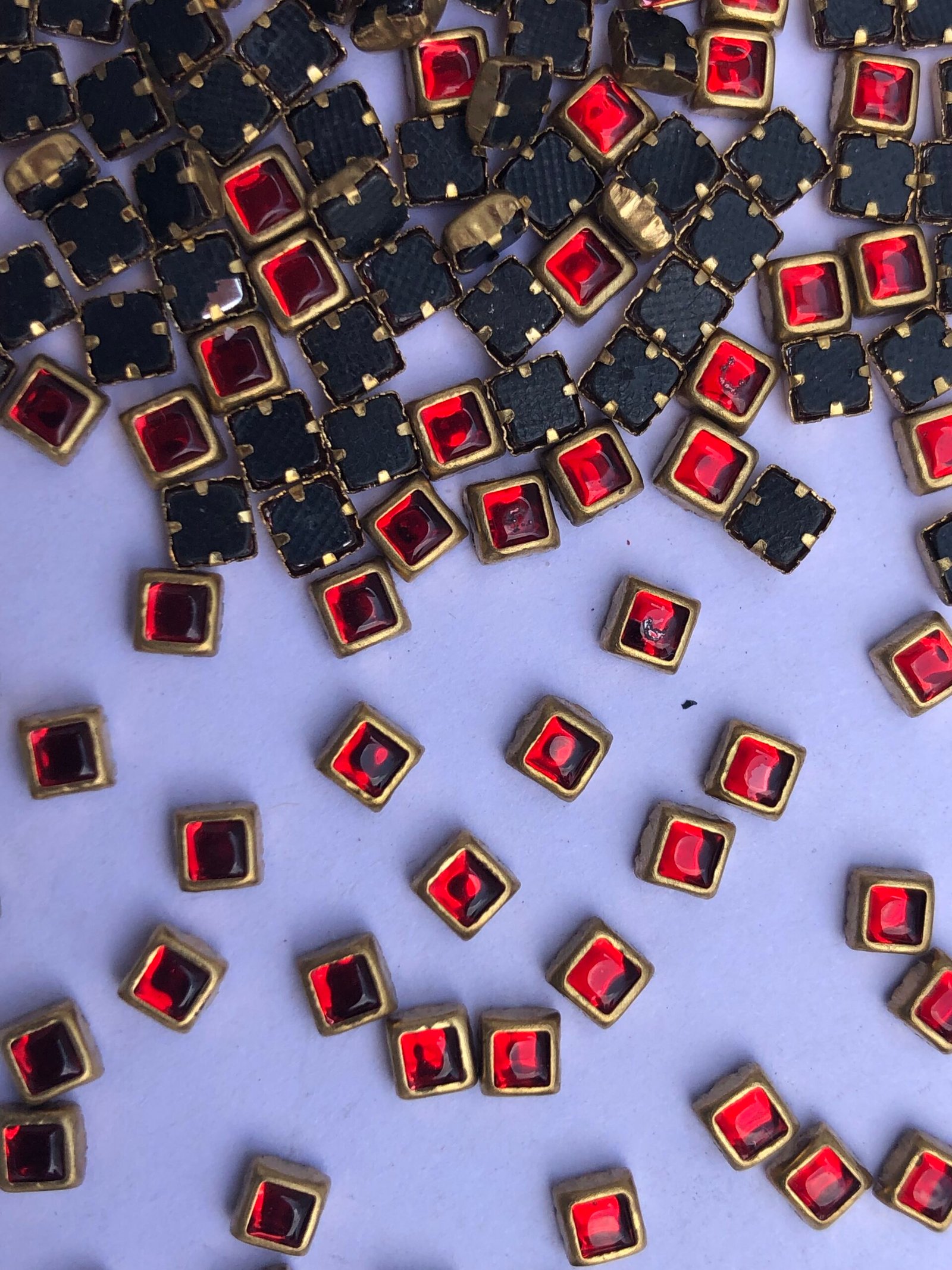 3*3 Square Kundan Glossy