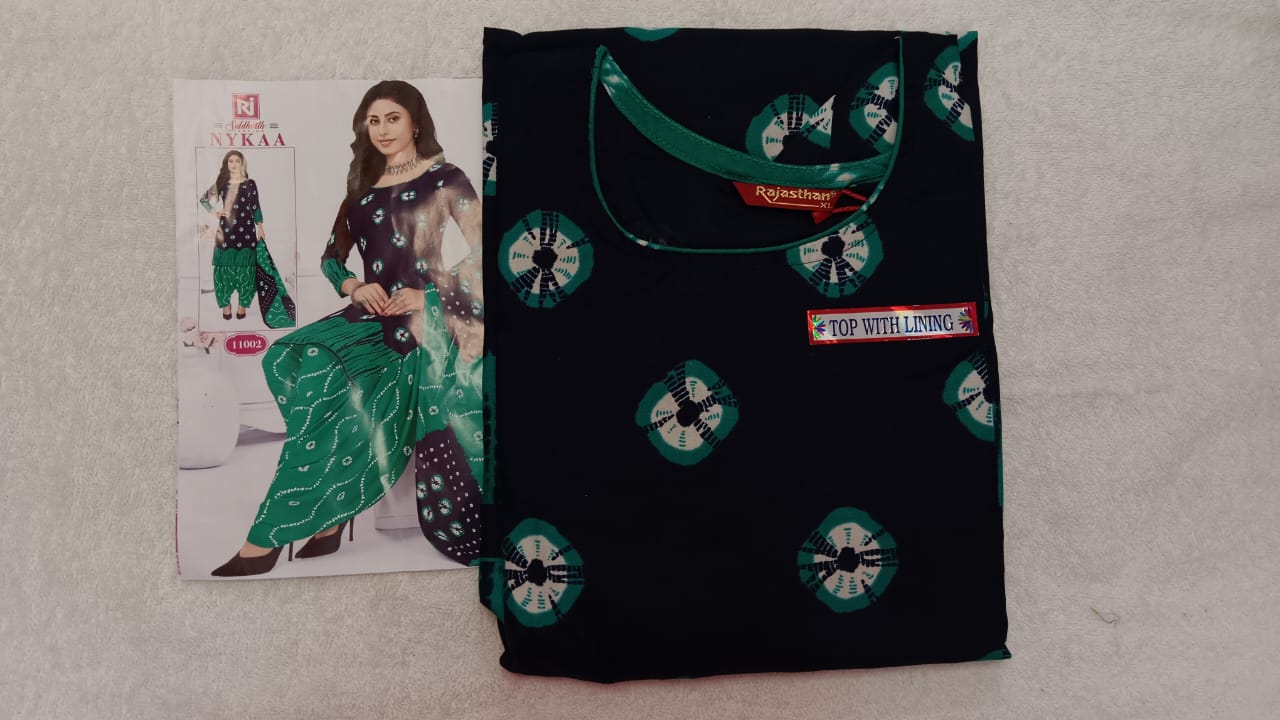 Cotton Chudidhar - Rajasthan Model